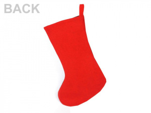 Mikulášská / vánoční punčocha 25x39 cm s motivem