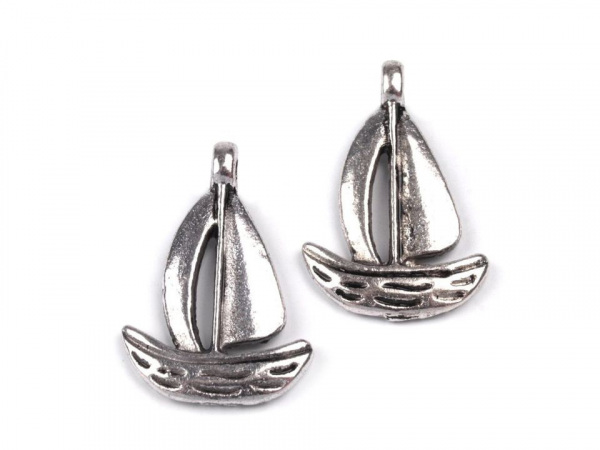 Přívěsek LODIČKA 12x19 mm