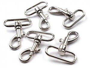 Kovová karabina s obrtlíkem průvlek 35 mm