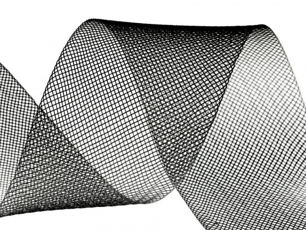 Modistická krinolína na vyztužení šatů a výrobu fascinátorů šíře 4,5 cm