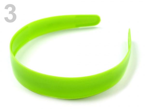 Plastová čelenka - polotovar pro výrobu