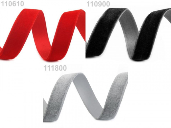 Sametová stuha šíře 16 mm