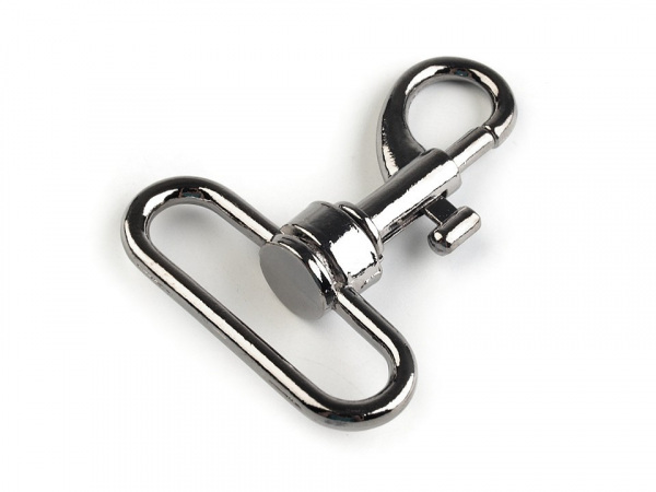 Kovová karabina s obrtlíkem průvlek 35 mm