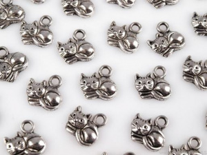 Přívěsek KOČKA 13x14mm