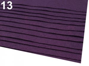 Látková dekorativní plsť / filc 20x30 cm