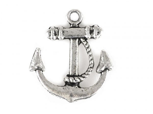 Přívěsek kotva 18x20 mm
