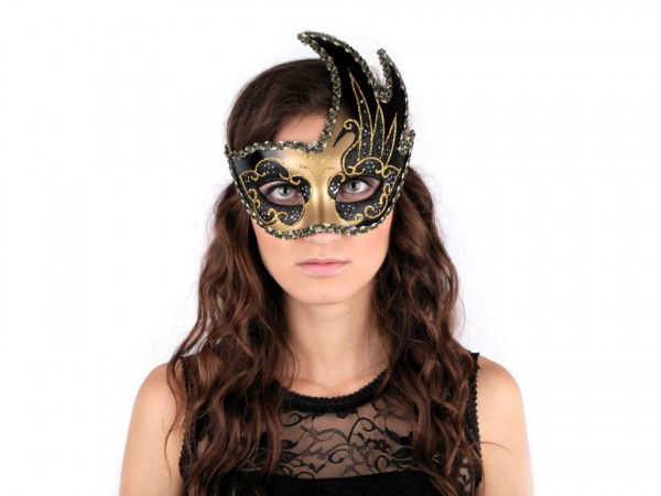 Karnevalová benátská maska BIANCA