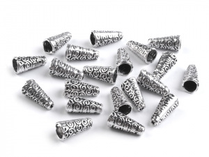 Kaplík / koncovka na šńůrku 9x18 mm