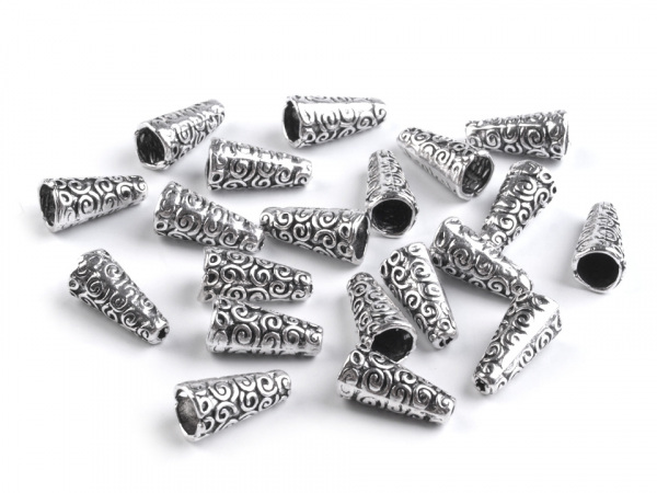 Kaplík / koncovka na šńůrku 9x18 mm