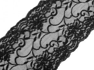 Elastická krajka / vsadka / běhoun šíře 16 cm