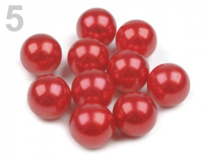 Dekorační kuličky / perly bez dírek Ø10 mm