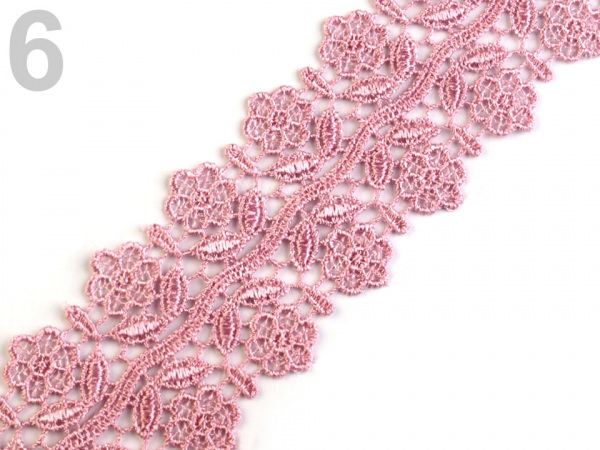 Vzdušná krajka / vsadka šíře 50 mm