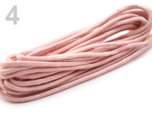 Šňůra bavlněná Ø2 mm voskovaná