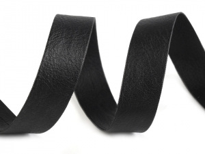 Šikmý proužek koženkový šíře 15 mm zažehlený