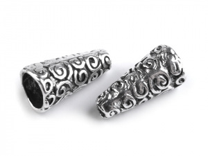 Kaplík / koncovka na šńůrku 9x18 mm