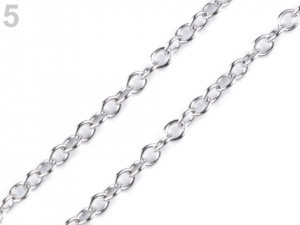 Řetízek mosazný Ø2 mm