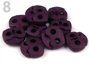 Brzdičky s dvěmi dírkami 20x20 mm