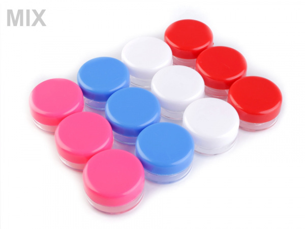 Plastová dóza 3,7x2 cm šroubovací