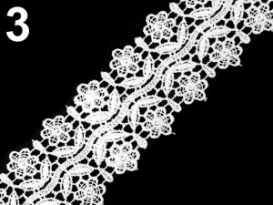 Vzdušná krajka / vsadka šíře 50 mm