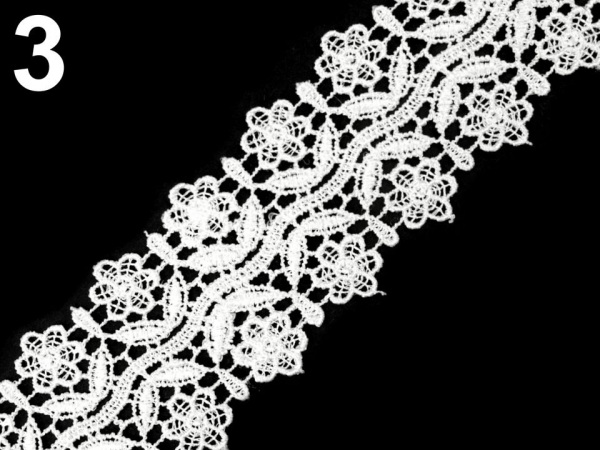 Vzdušná krajka / vsadka šíře 50 mm