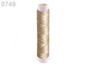 Nitě dírkové hedvábí 10 m