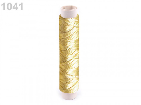 Nitě dírkové hedvábí 10 m