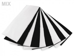 Elastický náplet žebrovaný 15x80 cm