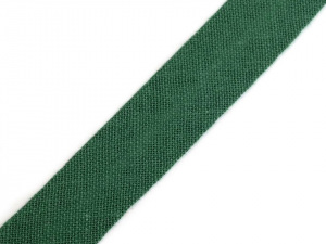 Šikmý proužek bavlněný šíře 14 mm zažehlený