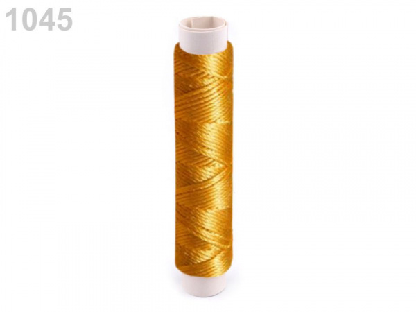 Nitě dírkové hedvábí 10 m