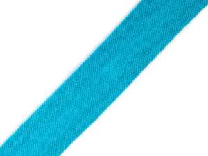 Šikmý proužek bavlněný šíře 14 mm zažehlený