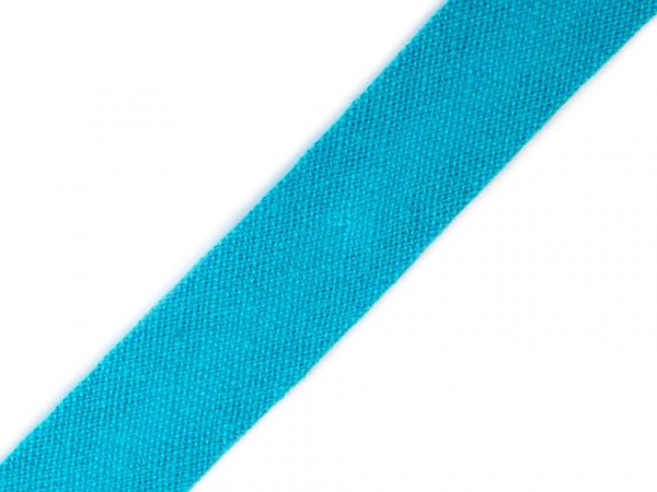 Šikmý proužek bavlněný šíře 14 mm zažehlený