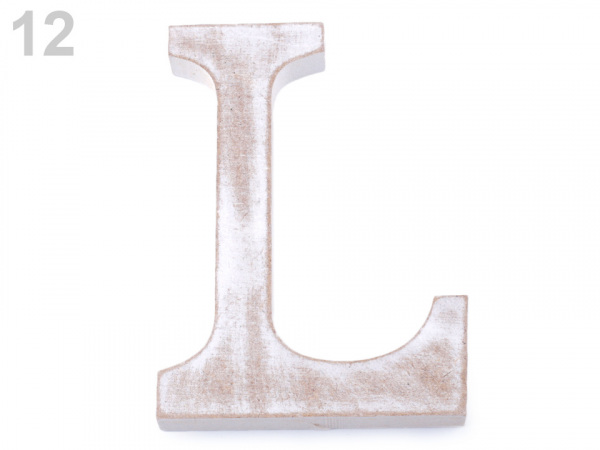 Dřevěná písmena abecedy vintage