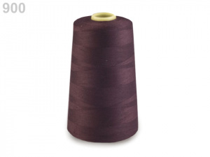 Polyesterové nitě pro overlocky i klasické šití návin 5000 yards PES 40/2