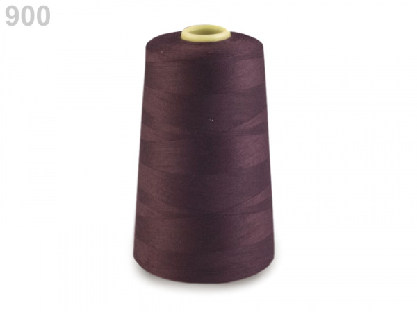 Polyesterové nitě pro overlocky i klasické šití návin 5000 yards PES 40/2