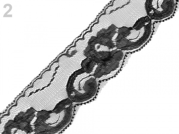 Silonová krajka šíře 55 mm