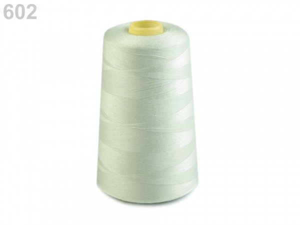 Polyesterové nitě pro overlocky i klasické šití návin 5000 yards PES 40/2