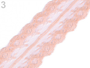 Silonová krajka / vsadka šíře 65 mm