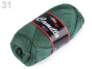 Bavlněná pletací příze Camilla 50 g