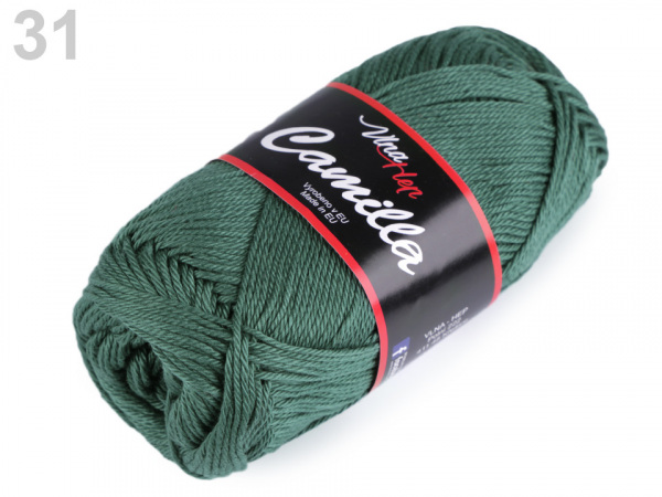 Bavlněná pletací příze Camilla 50 g