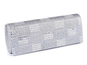 Kabelka - psaníčko lurexové s kamínky