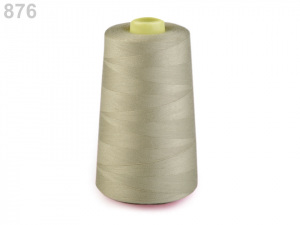 Polyesterové nitě pro overlocky i klasické šití návin 5000 yards PES 40/2