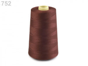 Polyesterové nitě pro overlocky i klasické šití návin 5000 yards PES 40/2