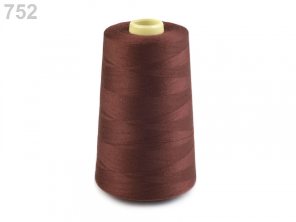 Polyesterové nitě pro overlocky i klasické šití návin 5000 yards PES 40/2