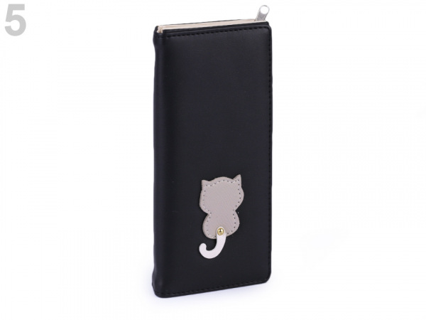 Dámská / dívčí peněženka kočka 8,5x18 cm
