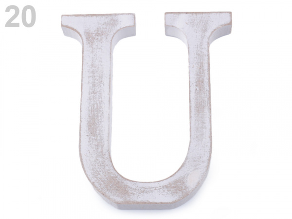 Dřevěná písmena abecedy vintage