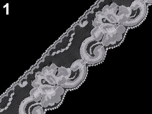 Silonová krajka šíře 55 mm