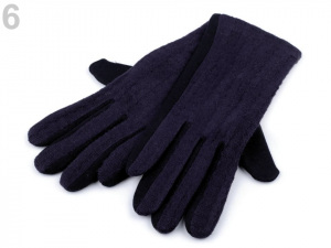 Dámské úpletové rukavice
