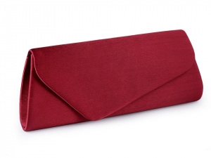 Kabelka - psaníčko saténové s vroubkovanou strukturou