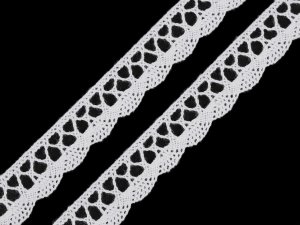 Bavlněná krajka paličkovaná šíře 18 mm