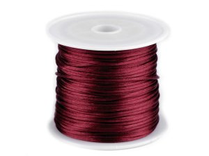 Saténová šňůra Ø1 mm